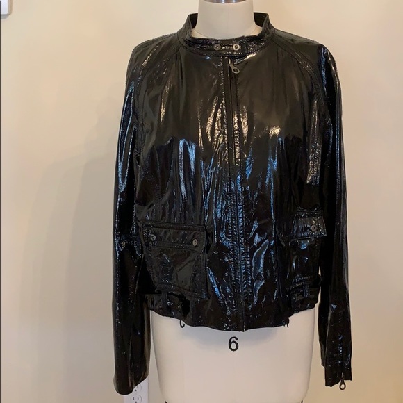 Liz Claiborne Jackets & Blazers - Liz Claiborne Patent Leather Jacket